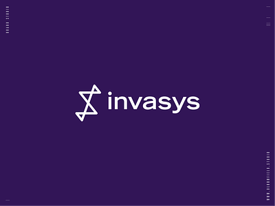 Invasys — military digital safety development army branding design digital identity logo military safety typography