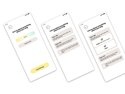 Dog walking app: customize by dog features design dog walking app graphic design product design ui ux