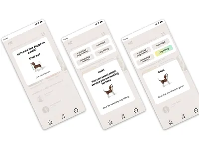 Dod walking app: user-friendly app branding design dog walking app graphic design product design ui ux