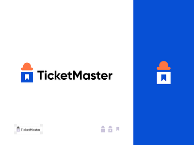 TicketMaster animation bold brand brand identity branding design graphic design icon identity illustration logo logo design logo mark minimal mister modern ticket typography ui vector