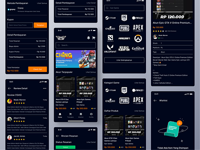 Web App Game Store[Project] app clean design e commerce games store ui ui design web app web design website