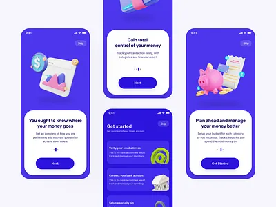 Brees - Budgeting made easy design mobile app design ui ux