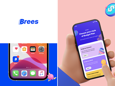 Brees - Logo/brand design branding design logo