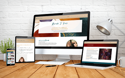 Modern brand for intuition life coach and therapist. branding digital marketing intuition intuition coaching life coach logo seo for women spiritual strategy ui web development website design