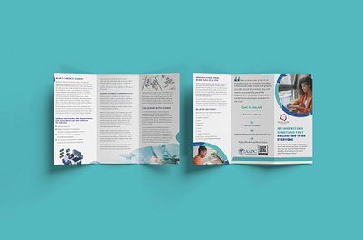 Medical coding trifold brochure design branding brochure design corporate flyer design graphic graphic design logo medical coding motion graphics print design