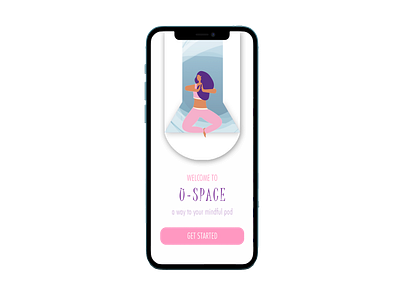 Mindfulness App // UX/UI // #DailyUI adobephotoshop dailyui design illustration ui ux