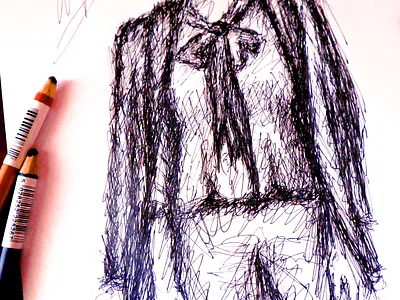 elegance draw illustration painting pen pencil