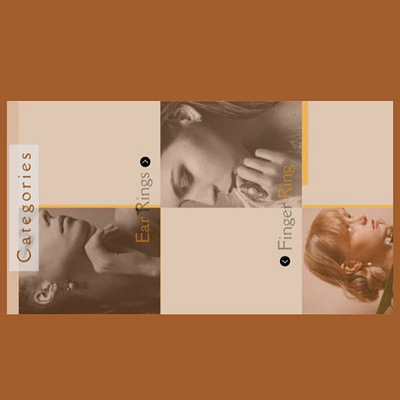 'La Elegante' designed this jewelry website branding figma graphic design ui uiux