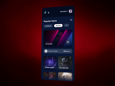 Arcane NFT Marketplace App animation app app design arcane crypto ecommerce app eth etherium games marketplace mobile app mvp nft nft app nft application nft marketplace ronas it ui ux
