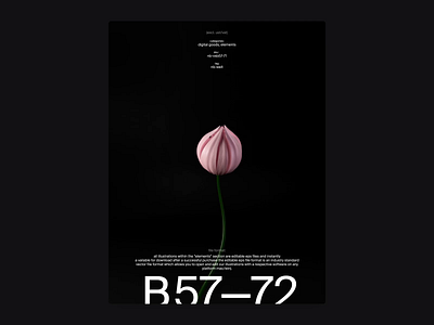 Animated #3 3d animation branding daily dark design flower graphic design grow illustration motion graphics poster type typography