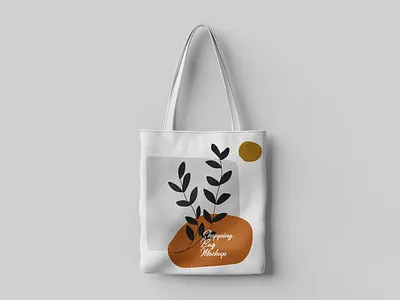 Paper Bag Mockup app bag branding cute design illustration logo mockup packaging packaging design paper ux