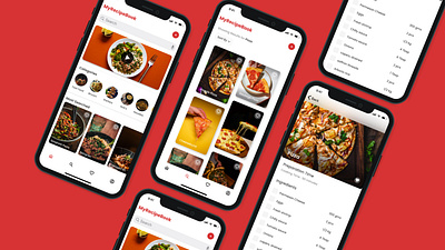 MyRecipeBook branding clean design dribbble first shot flat interface design minimal trend typography ui user experience user interaction
