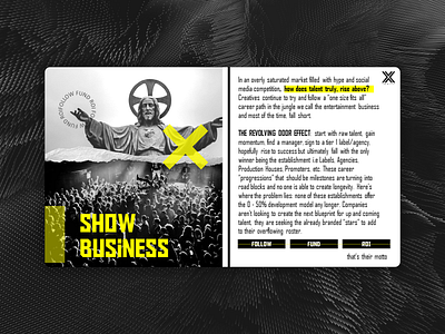 Pitch deck design black branding design graphic design grey pitch deck presentation yellow