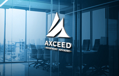 Axceed brand identity branding icon identity investment advisory company logo typography ventsislavyosifov