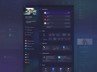 Supa Resume - Light & Dark [FREE Resume/CV] curriculum vitae cv cv template job resume resume resume template