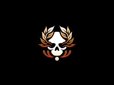 Imperial Skull branding cezar dead death design emperor empire icon illustration imperial logo logodesign logotype minimal skull vector