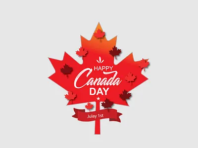 Canada Day Design branding canada day design graphic design illustration vector