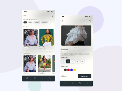 Shopping App app app design branding card design design ecommerce fashion app good design illustration interaction mobile shopping ui ui app ux web