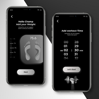 Fitness app UI Shot 3d animation app branding design fitnessapp fitnessappuishot fitnessappux graphic design gym gymappui illustration logo minimal motion graphics trendingui ui userinterfacedesign ux vector