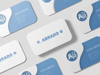 super abrado businss cade branding branding design businss card businss card design design graphic design logo