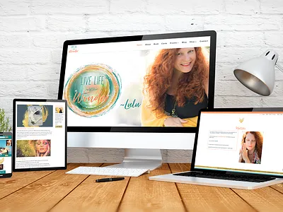 Life coach & author creative personal branding and web design artistic logo author brand identity branding creative coach fun graphic design illustration life coaching logo marketing ui ux website design woman owned wordpress