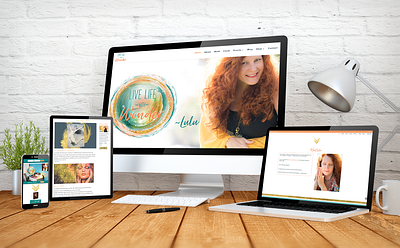 Life coach & author creative personal branding and web design artistic logo author brand identity branding creative coach fun graphic design illustration life coaching logo marketing ui ux website design woman owned wordpress