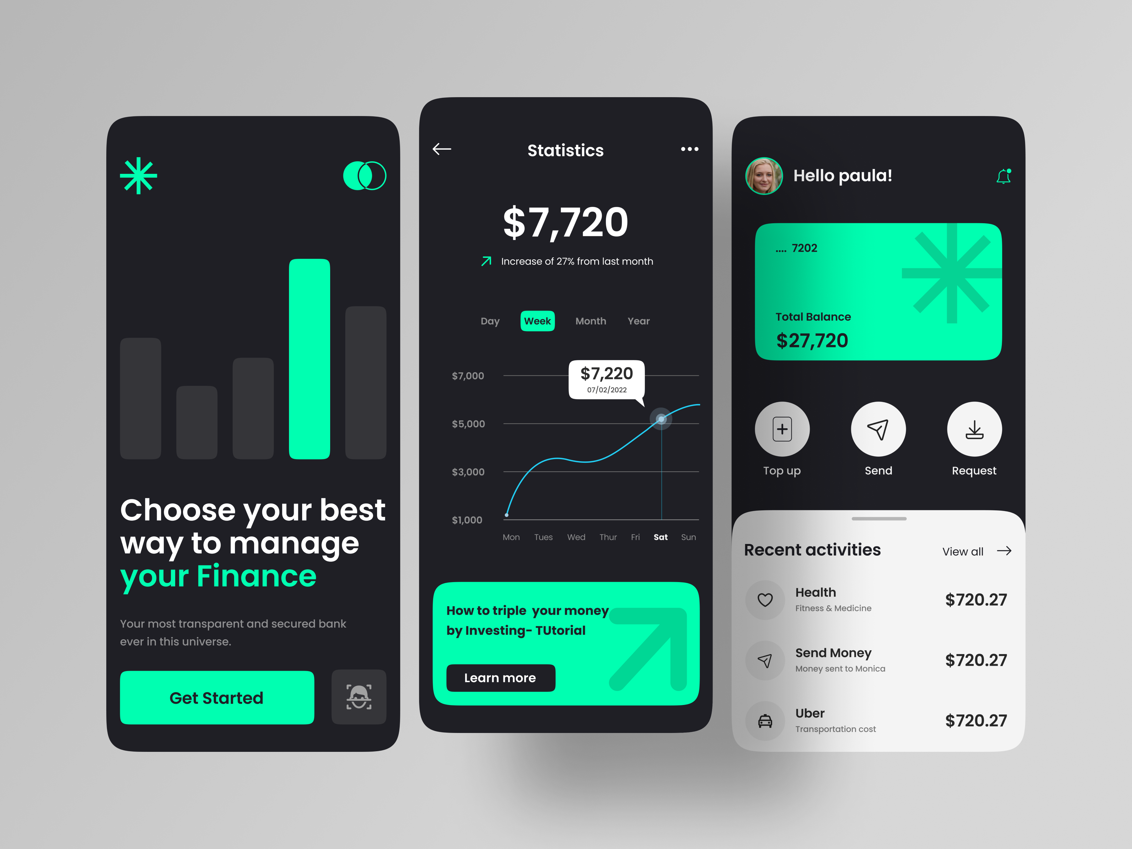 Example of Mobile App UI/UX Design