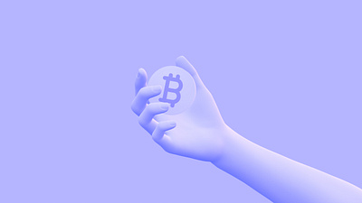 Hold crypto 3D illustration 3d 3d illustration 3d illustrations brand identity branding design graphic design minimalism purple illustration purple vibes simplicity