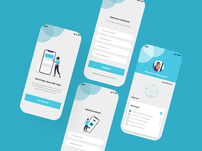 ToDo List App Design app app design app ui clean ios ios app design management management app mobile app mobile design reminder reminder app task app task list task management app task manager to do list todo app ui ux