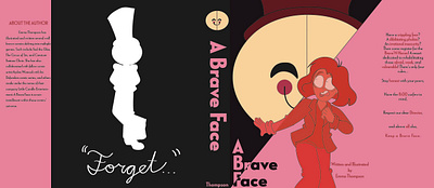 A Brave Face Book Jacket adobe illustrator character design digital illustration illustration