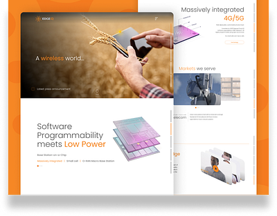 EdgeQ Revamp - UI UX Design 3d 5g chip 5g enabled adobe illustrator adobe photoshop animation cinema 4d design figma graphic design icons illustration logo modern design motion graphics ui ux vector website design