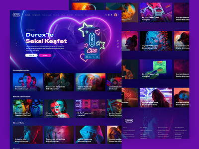 Chill Zone - Durex Turkey burak canpolat dec85 design durex interface mobile ux web