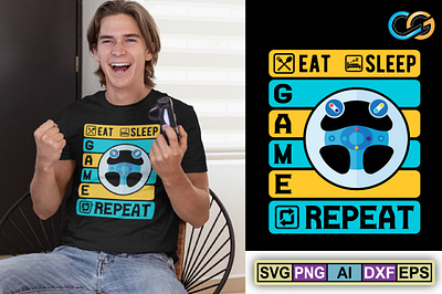 EAT SLEEP GAME REPEAT