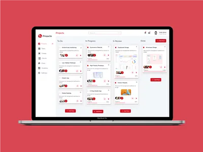 Proyecto - Project Management |SaaS| design ui user research ux web design