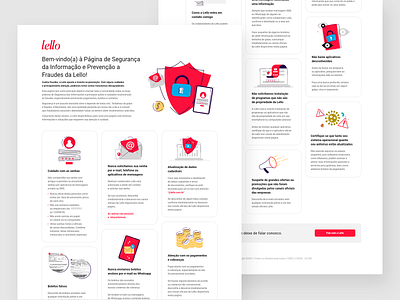 Lello - Information Security interface ui ux web