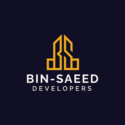 Bin Saeed Logo Design 3d animation app branding design design trends graphic design illustration logo logofolio motion graphics ui ux vector