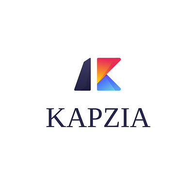 Kapzia Logo Design app branding design design trends graphic design illustration logo logofolio ui ux vector