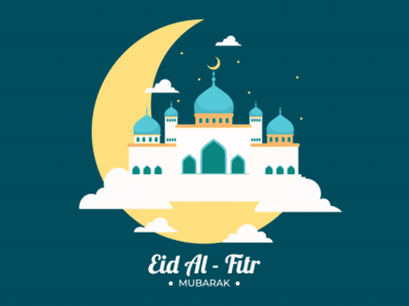 Eid-Al-Fitr Mubarak animation boltbite card cardanimation design eid eidalfitr iconanimation illustration islam islamic loopable lottie mosque motion graphics muslim muslims religion ui wishing