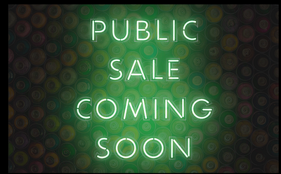 Public Sale Coming Soon design digital art graphic design ui