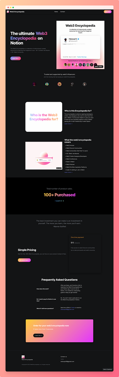 Landing Page Design design ui ux