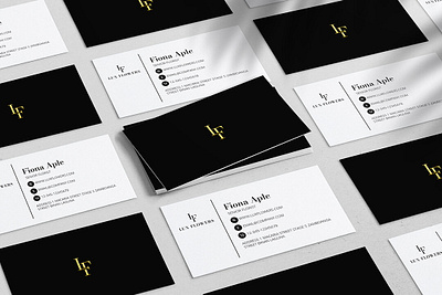 Business Cards Design for Lux Flower branding business cards design graphic design