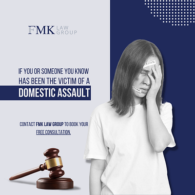 Justice For Domestic Assault Victims graphic design