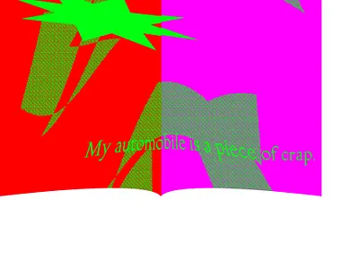 Internet Zine Spread 003 art color contemporary design illustration play pop typography