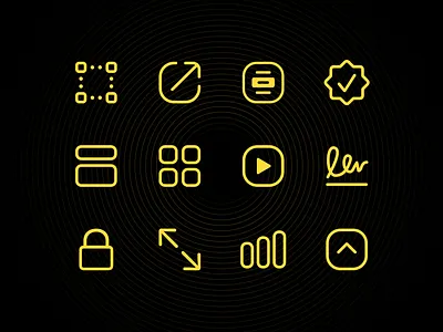 Glyph-o-gazm android app blockchain darkmode design flutter glyph icon ios iphone nft ui