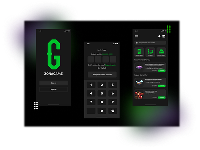 Gaming Marketplace Mobile UI design ecommerce gaming marketplace mobile app mobile design mobile ui ui ui ux ui design ux