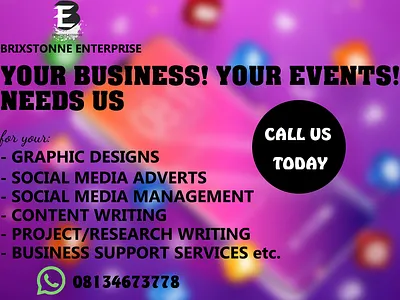 simple brixstonne business flyer app branding design graphic design