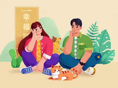 Desired life 人物 插图