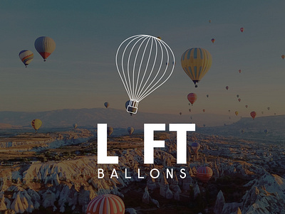 #Daily Logo Challenge: Lift | Hot Air Balloon 🎈 air balloon brand and identity brand design branding daily logo challenge design graphic design hot air balloon lift lift logo logo logo challenge logo design