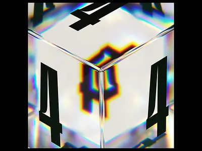 36daysoftype08 - 4 36daysoftype 3d 3d graphics 3d text 3d type 3d typography cinema4d motion graphics text type typography