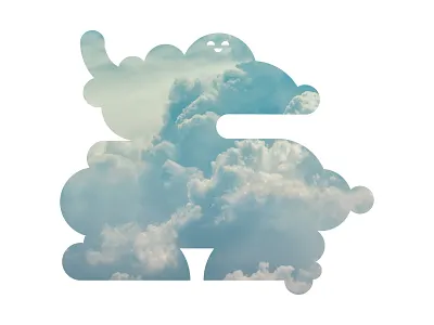 Fat McCloudman character character design cloud design geometric illustration vector
